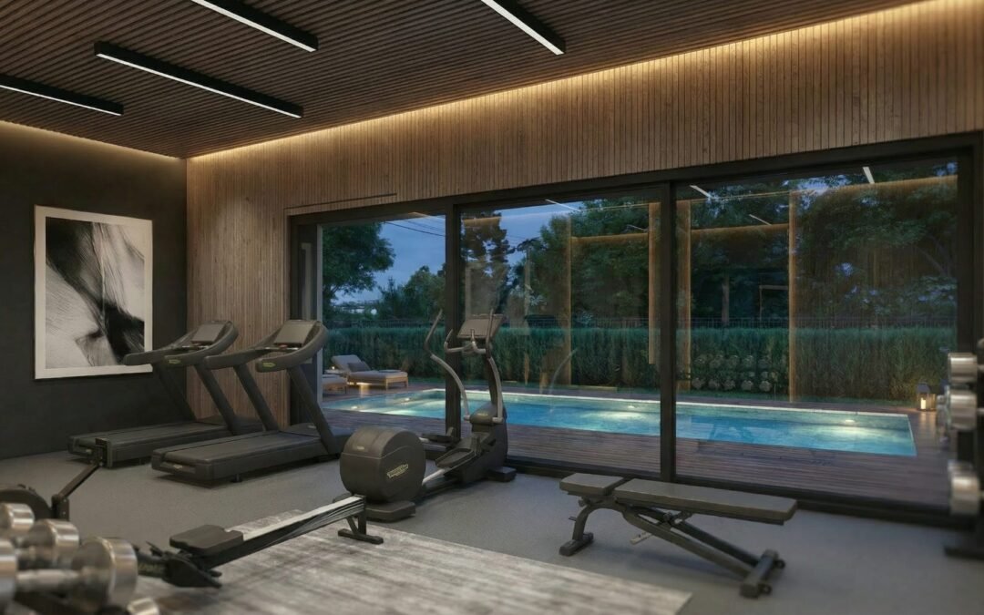 Salle de fitness 1 - projet immobilier - blue juan - appartements juan les pins - côte d azur.jpg