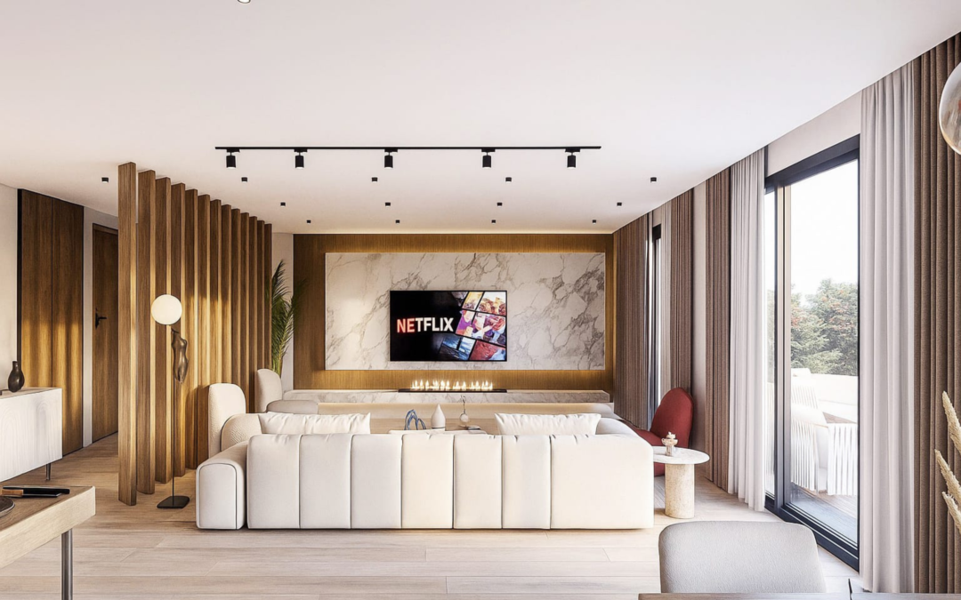 Intérieur design contemporain haut standing 3 - Juan les pins - Antibes - Immobilier - achat appartement terrasse - Canva 1600x1000