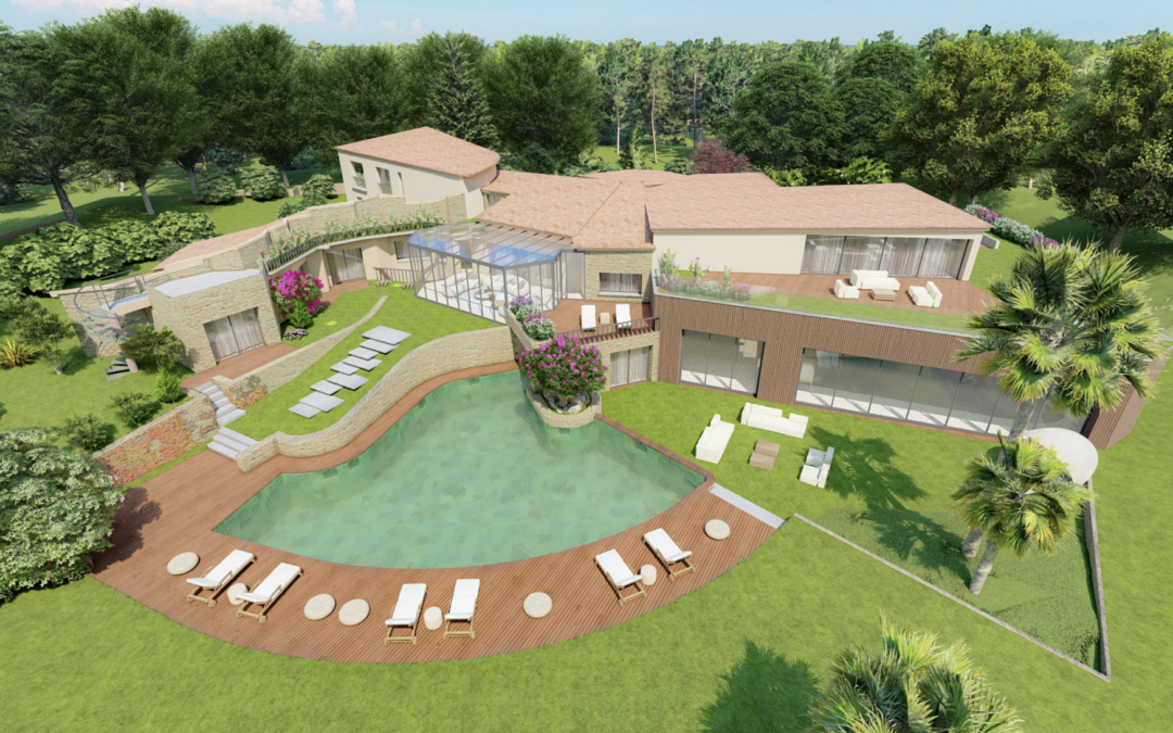 Villa Parc de Mougins - projet image